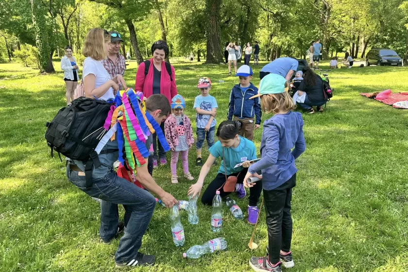 Játék közben tanulhatták meg, hogyan 
lehet a hulladékból értéket teremteni